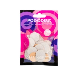 Staleks Pododisc Pro Expert Baltos Spalvos Keičiamos Dangos, Gradacija 180, 50 Vnt. (p1)