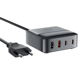 Stalinė Maitinimo Stotelė Z6 Gan 2x Usb-a 2x Usb-c Pd 65w - Juoda
