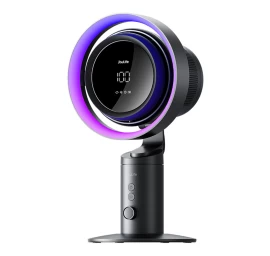 Stalinis Ventiliatorius turbine Su 10000 Mah Filtru table Fan Pro3 - Tamsiai Pilkas