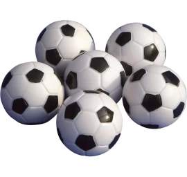Stalo futbolo kamuoliukai GAMESSON (6vnt.) 32mm