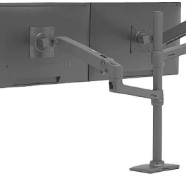 Stalo Laikiklis Lx Dual Stacking Arm, Aukštas Strypas, Matinis B 45-509-224 (maks. 40&amp;quot;)