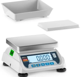 Stalo Svarstyklės 2 Platformos Rs232 Sąsaja 3 Kg / 1 G Lcd M Legalizacija