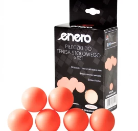 Stalo Teniso Kamuoliukai Enero 6 Vnt. Oranžiniai
