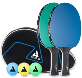 Stalo Teniso Rinkinys Joola Colorato Duo 2 Raketės, 3 Kamuoliukai Ir Dėklas