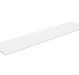 Stalviršis apatinei spintelei Kame Corian 200 cm, balta matinė WP/20-3/CR1