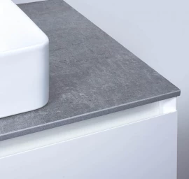Stalviršis apatinei spintelei Kame Dektonas 60 cm, betono pilka WP/6-3/D23