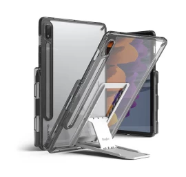 Standus Dėklas Su Geliniu Rėmeliu Ir Stovu galaxy Tab S7 11&#039;&#039; Fusion Combo Outstanding Grey