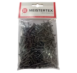 Statybinės vinys MEISTERTEX, 2x25mm juoda sp.