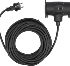 Statybinis elektros dirbtuvių ilgintuvas 2G tipo F 15m schuco IP44 (YT-81031)