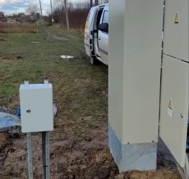 Elektros matavimai ir rangovo aktas