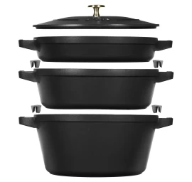 Staub La Cocotte 4.2 L Round Cast iron Casserole baking dish