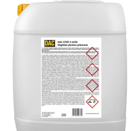 Rūgštinė nukalkinimo plovimo priemonėDAC STEP-2 ACID