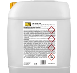 Stipriai putojanti plovimo priemonė DAC STEP-2 HF