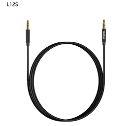 Stereo Kabelis Aux Mini Jack 3,5 Mm 1 M - Juodas