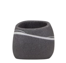 Stiklinė dantų šepetėliams Tokyo Grey