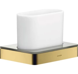 Stiklinė su laikikliu Axor Universal, Polished Gold Optic 42834990