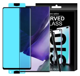 Stiklo Folijos Grūdintas Ekrano Stiklas Su Rėmeliu samsung Galaxy S21+ 5g 3d Edge Nano Flexi Glass Juodas