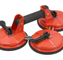 Stiklo kėliklis trigubas | prisiurbtukas | 3 x Ø 150 mm (YT-37239)