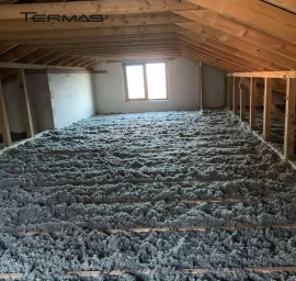 Namų šiltinimas mineraline vata