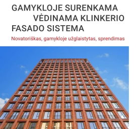 STOFIX klinkerio fasado sistema