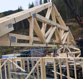 Karkasiniai vasarnamiai, sodybos ir pirtys Lietuvoje