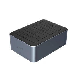 Stotelė 6646c3-c Su Neprisijungusiu Klonavimu 4 2,5&#039;&#039; / 3,5&#039;&#039; Sata Hdd / Ssd - Pilka