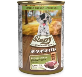 STUZZY Monoprotein Puppy Veal - wet food for puppies - 400g