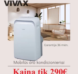Vivax mobilūs oro kondicionieriai