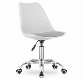 Sukamoji Kėdė Alba - Baltai Pilka