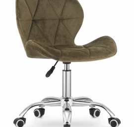 Sukamoji Kėdė Avola Velvet - Ruda