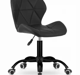 Sukamoji Kėdė Noto Iš Eko Odos - Juoda