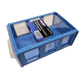 Sukraunama plastikinių techninės įrangos dalių laikymo dėžutė | 14.5x9.5x5 cm (SPB145)