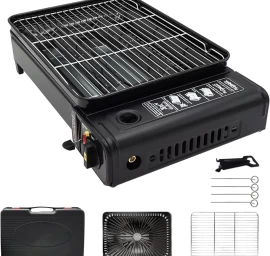 Sulankstoma nešiojama BBQ kepsninė