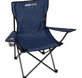 Sulankstoma Turistinė Kėdė 50x50x80cm Tamsiai Mėlyna