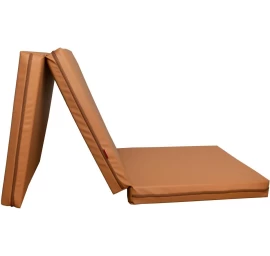 Sulankstomas Gimnastikos čiužinys Rudos Spalvos 180 Cm Suoliukas