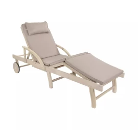 Sulankstomas gultas „St. Tropez“, smėlio spalvos