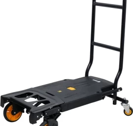 Sulankstomas transportavimo vežimėlis | 2 viename | keliamoji galia 130 kg (78663)