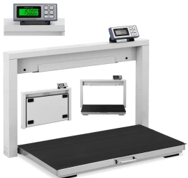 Sulankstomos Platforminės 95 X 50 Cm Lcd 150 Kg / 50 G Svarstyklės