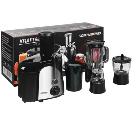 Sulčiaspaudė 1500W Kraft&amp;Dele su priedais, KD4137