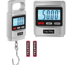 Sunkiasvorės Kablinės Lcd Svarstyklės 50 Kg / 20 G