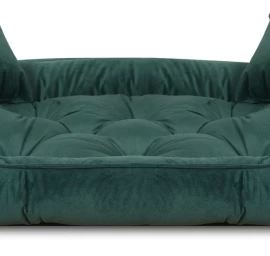 šunų Guolis 130x105 Cm Welur Velvet Green