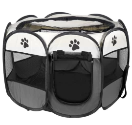 šunų/kačių Aptvaras 74x74x43 Cm - Pilkas