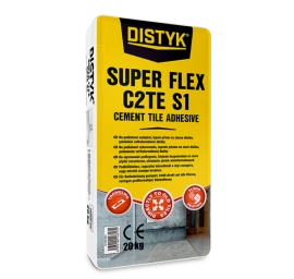Cementiniai plytelių, klinkerio klijai SUPER FLEX C2TE S1