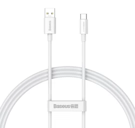Superior Serijos Supervooc Usb-a į Usb-c 65w Kabelis 1 M, Baltas