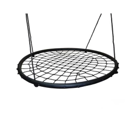 Sūpynės „Gandro lizdas“ 120 cm, juodos