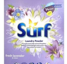 surf, Universalūs Skalbimo Milteliai fresh Lavender &amp; Mint, 5 Kg.