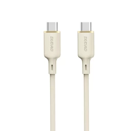 Sustiprintas Kabelis Sr Usb-c - Usb-c 100w 1 M Smėlio Spalvos