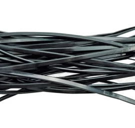 Suveržimo dirželiai 280x4,8 100vnt. juodi (73929)