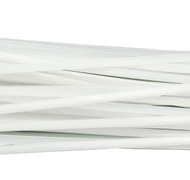 Suveržimo dirželiai 360x4,8 100vnt. balti (73886)