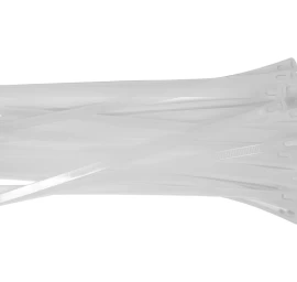 Suveržimo dirželiai balti | 7,6X250 mm | 50 vnt (YT-70664)